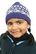 Alpaca Hat for Kids - Purple Magic