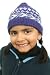 Alpaca Hat for Kids - Purple Magic