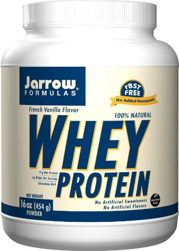 Jarrow Formulas Whey Protein, Supports Muscle Development, French Vanilla, 454 g Jarrow Formulas Whey Protein, Supports Muscle Development, French Vanilla, 454 g