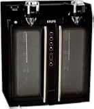 KRUPS JC200850 Wine Aerator and Dispenser, 2-Bottle, Black