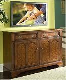 Riverside Furniture 9244 Essex 59 Wide TV Stand in Stratford Cherry