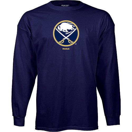 Buffalo Sabres Primary Logo Long Sleeve T-Shirt (Small)