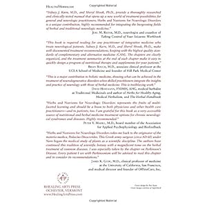 Herbs and Nutrients for Neurologic Disorders: Treatment Strategies for Alzheimer's, Parkinson's, Stroke, Multiple Sclerosis, Migraine, and Seizures