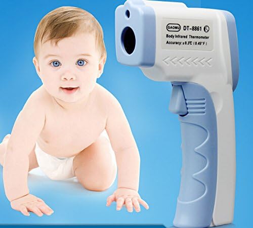 HOBBYMATE Non-Contact IR Laser Thermometer LCD Digital Baby Adult Temperature Infrared Gun