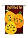 Regular Sized Flag Happy Harvest Time Jack-O-Lanterns