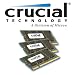 Crucial Technology 512 MB 200-Pin SO DIMM Non-ECC DDRRAM for Notebooks