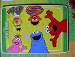 Large Sesame Street Plush Area Rug - Elmo & Friends Rug 48in x 72in