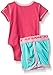 PUMA Baby-Girls Bodysuit with Short Set 48