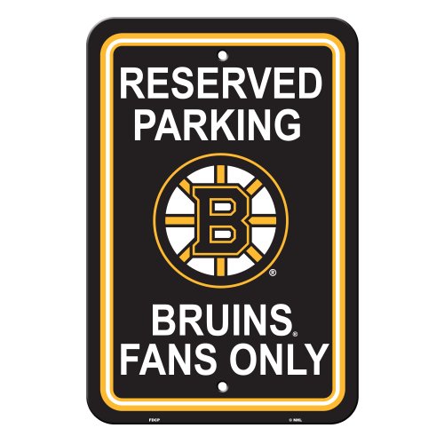 NHL Boston Bruins Plastic Parking Sign