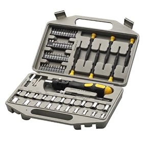 Allied 49034 75 Piece Ratcheting Driver Tool Set by Allied International
