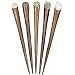 Haarnadel aus Holz mit Muschel, Haarschmuck