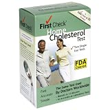 First Check Home Cholesterol Test, Two Single Use Tests