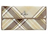 Vivienne Westwood �����������󥦥����ȥ��å� Ĺ���� 2801 WINTER TARTAN BEIGE MARRONE �١�����X�ޥ���֥饦��[�¹�͢����]