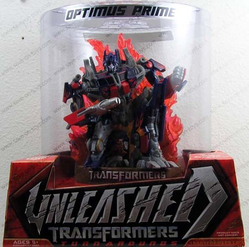 Transformers Movie Unleashed Turnarounds Optimus Prime