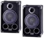 Jensen JP500 Power Station 2-Way Bass-Reflex Bookshelf Speakers