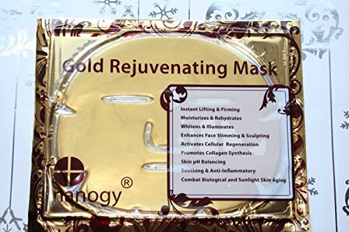 24k Crystal Gold Facial Mask (50 Pieces), only $3.8 per mask Memorial Day Special by Rh8 Jamela-Rastsvet skin care