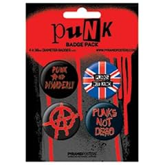 Musik - 4 X 38mm Buttons Button Pack (15 x 10cm)