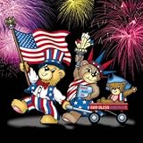 Pattern for Bear-Y Patriotic Family