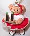 Coca Cola Roller Skating Bear Ornament CA94547