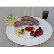 Wild Boar Sausage with Apples, Cranberries, Wine