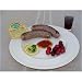 Wild Boar Sausage with Apples, Cranberries, Wine