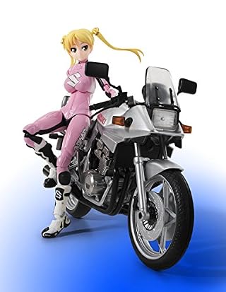 S.H.フィギュアーツ ばくおん!! 鈴乃木凜 (ライダースーツ)&GSX 400S KATANA 約135mm ABS&PVC製 塗装済み可動フィギュア