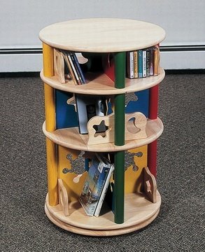 Moon & Stars Media Storage Carousel Moon & Stars Media Storage Carousel