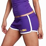 NCAA Louisiana State Tigers Retro Short Shorts