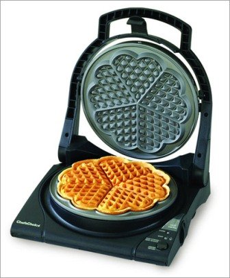 Edgecraft 8400000 Chefs Choice Waffle Pro Five of Hearts No.840