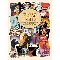 Old-Fashioned Luggage Labels (Stickers)