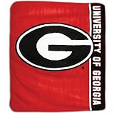 Georgia Northwest NCAA Royal Plush Throw