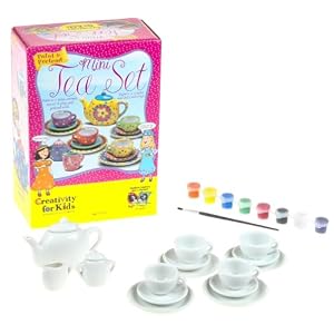 Paint & Pretend Mini Tea Set by Creativity for Kids
