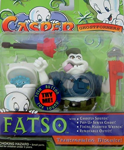 Casper Ghostformers Action Figure and Playset