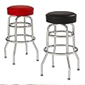 Double-Ring Bar Stool