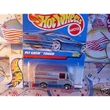 Mattel Hot Wheels 1998 1:64 Scale Silver Pit Crew Truck Die Cast Car Collector #874 by Mattel
