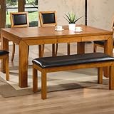 18" Butterfly Leaf Rectangular Dining Table