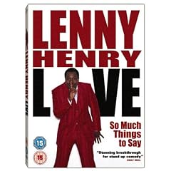 Lenny Henry - So Much Things To Say, Live [DVD]