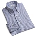 Van Heusen Men' s Fancy Long Sleeve Easy Care Pinpoint Oxford Shirt
