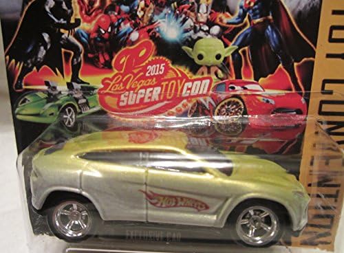 Hot Wheels CUSTOM LAMBORGHINI URUS 2015 Las Vegas Super Toy Convention Real Riders Rubber Wheels Limited Edition 1 of 5 Made