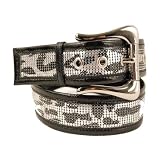 GUESS Mesh Leopard Belt