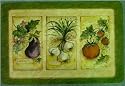 Tuscan Garden vegetable French Provincial Tuscan Vineyard Home Decor ANTI-FATIGUE ergonomic CUSHIONED COMFORT MAT kitchen bathroom area throw rug