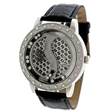 Floating Diamonds Watch, Blingster Iced Out Mo Money  Model 5334-7