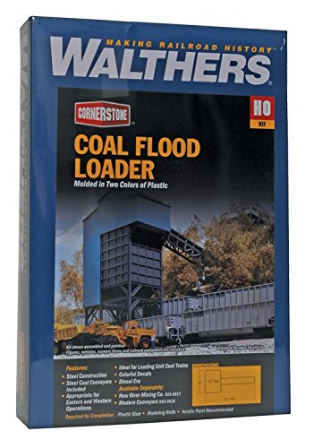 Walthers HO Scale Cornerstone Series® Coal Flood Loader 4 x 6 x 11