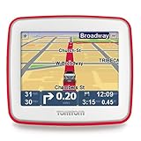 TomTom EASE 3.5-Inch Portable GPS Navigator (Red)