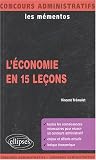 Revue Ellipses Marketing  / L'économie en 15 leçons