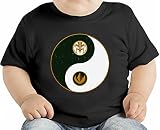Tommy's Yin Yang Logo オーガニックベビーTシャツ 12 - 18 Months