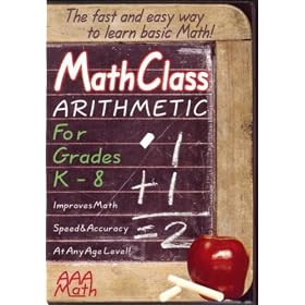 Math Class Arithmetic for Grades K-8