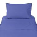 Yarn Dyed Twin Gingham Sheet Set - Navy