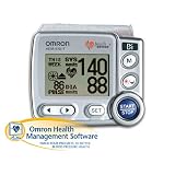 Omron HEM-670IT Wrist Blood Pressure Monitor with APS (Advanced Positioning Sensor) and Advanced Omron Health Management Software