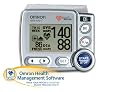 Omron HEM-670IT Wrist Blood Pressure Monitor with APS (Advanced Positioning Sensor) and Advanced Omron Health Management Software